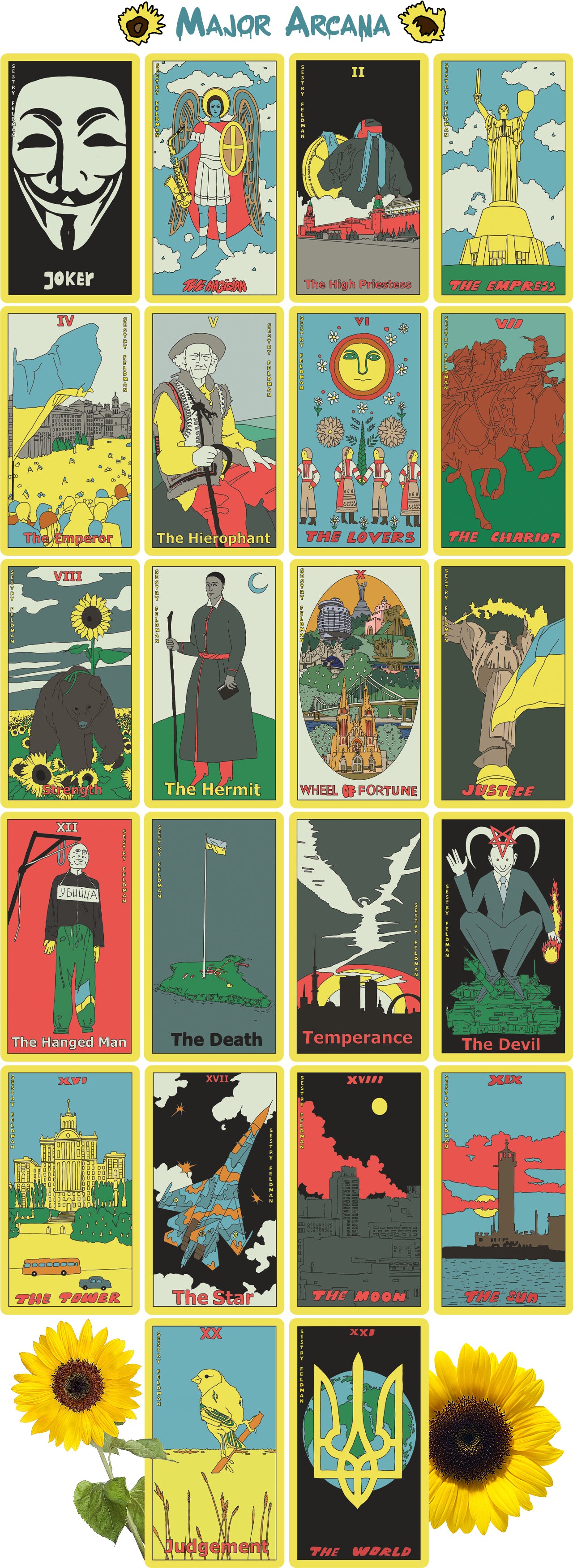 Glory to Ukraine Tarot – Pentagram Publishing