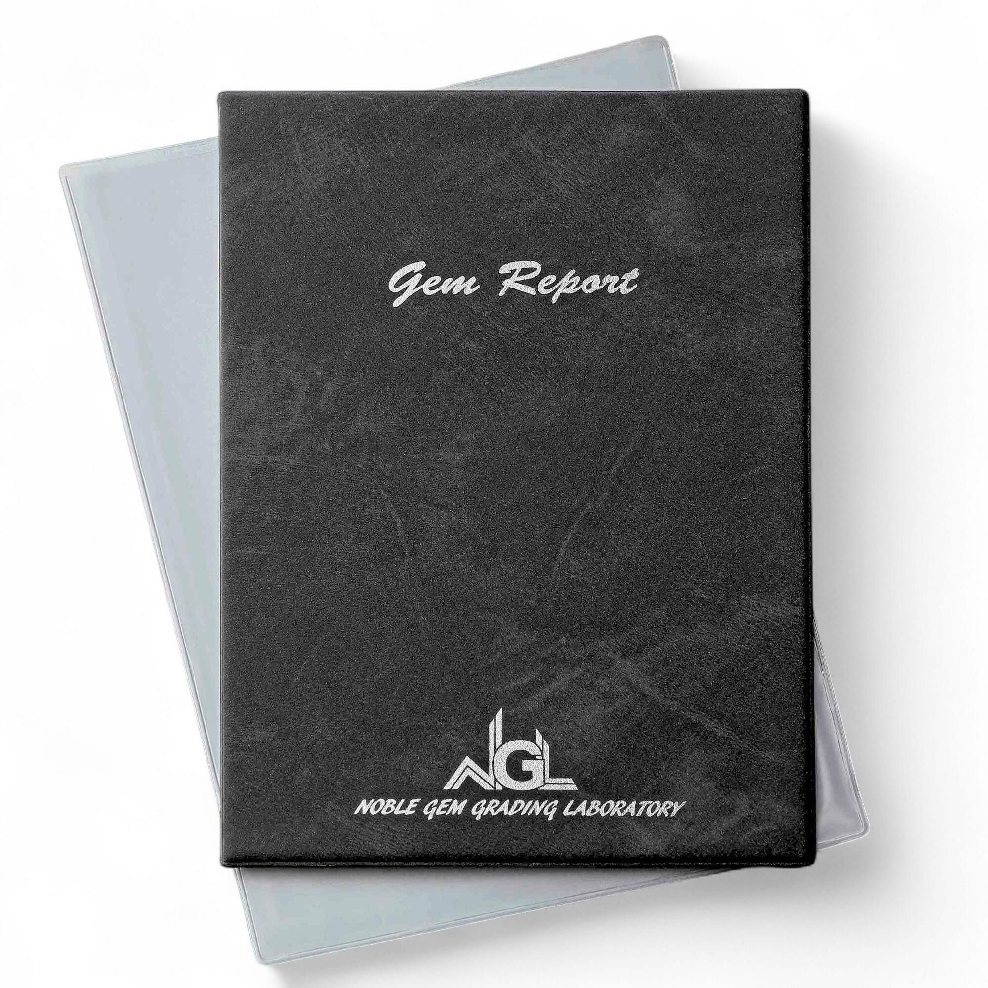 真珠鑑別書（宝石鑑別書）ブックタイプ/ノーブルジェムラボラトリー