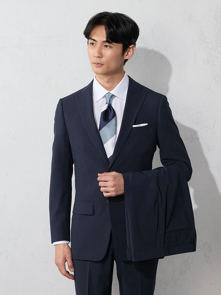 上下洗える/高通気】WEB限定スーツ ツーパンツ 4WAYストレッチ