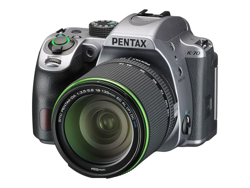 The Pentax K-70 is a Rugged DSLR with Hybrid AF and Pixel Shift