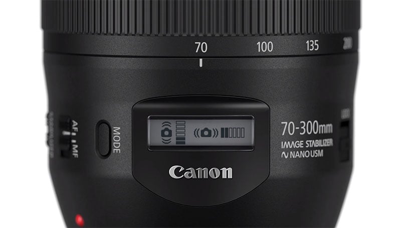 Canon's New 70-300mm II is Its First with an LCD Info Display