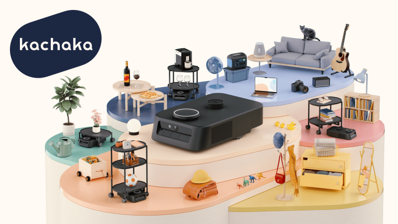 人の指示で家具を動かす家庭用自律移動ロボット「カチャカ」先行予約