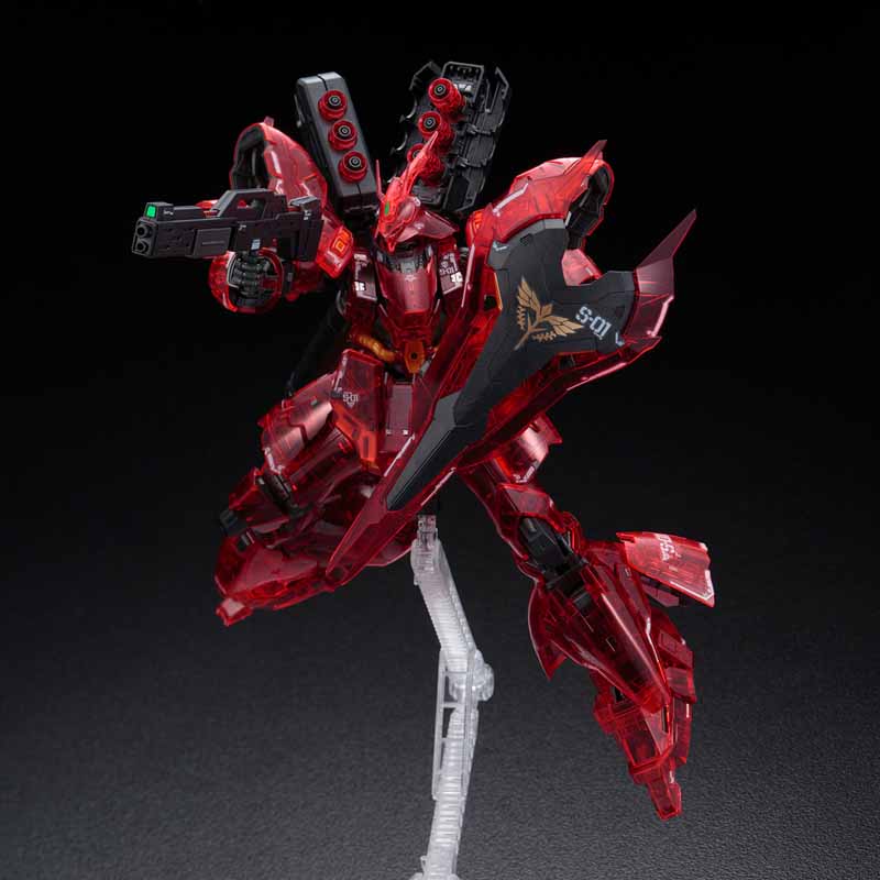 ロボット RG V GUNDAM & SAZABI (CLEAR COLOR) RG 1/144 SAZABI[CLEAR