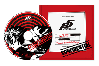 発売まであと10日！P4D先着購入特典「『ペルソナ5』スペシャル映像Blu
