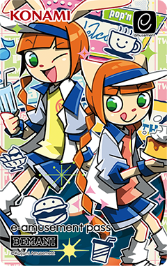 ポップンミュージックカード コネクトvol.15 登場！e-amusement pass