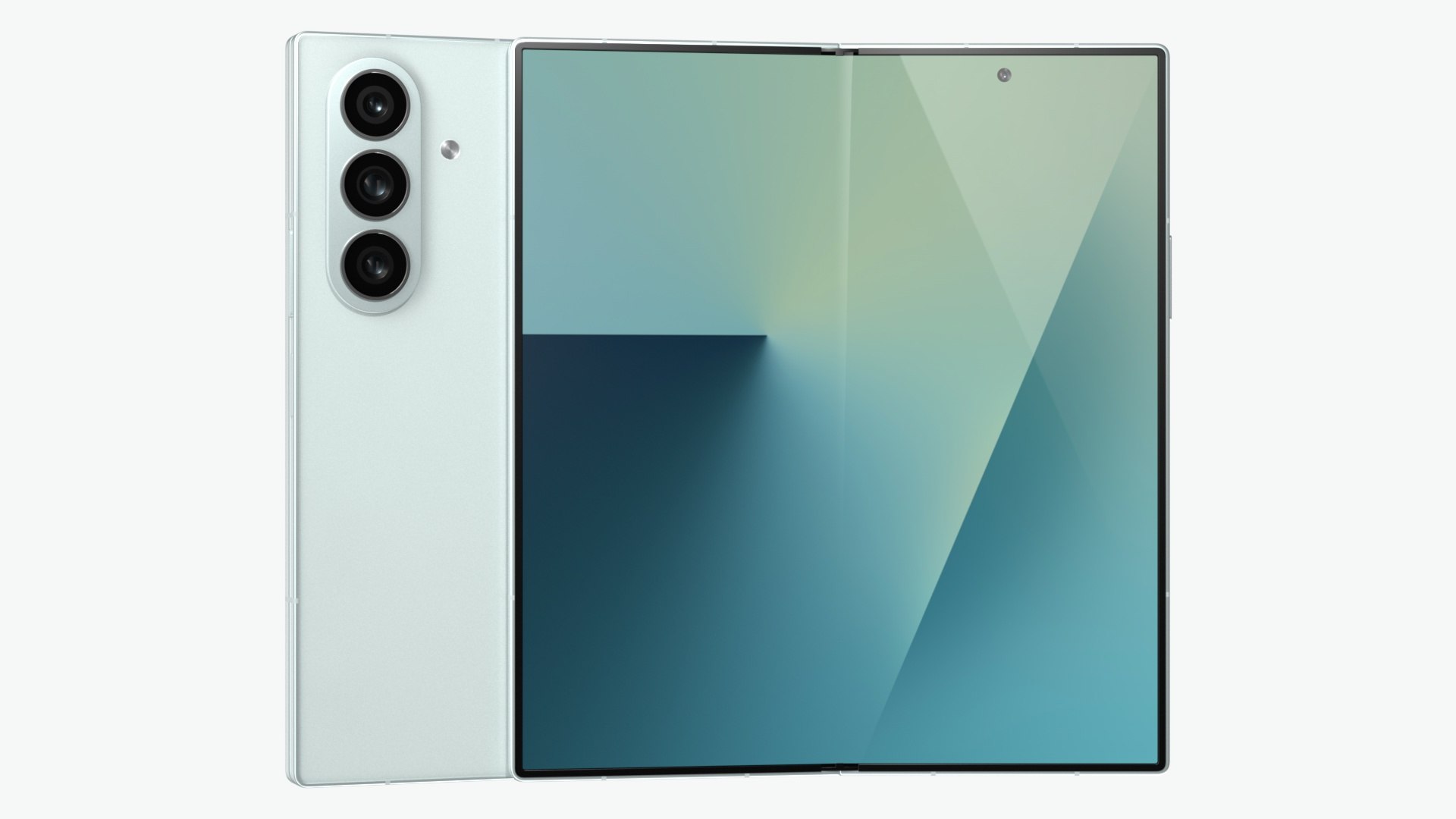 3D Samsung Galaxy Z Fold 7 Mint - TurboSquid 2432100