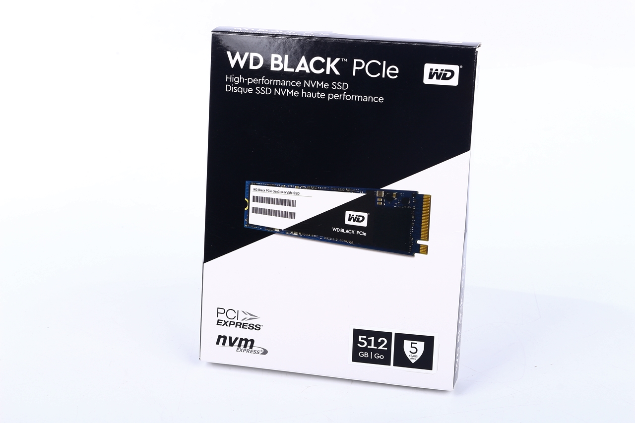 WD BLACK PCIe NVMe SSD 512GB登場，黑標系列對比SATA SSD效能再上一層