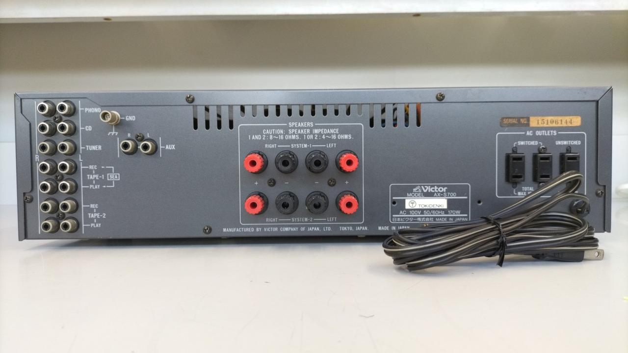 完動品】Victor ビクター プリメインアンプ A-X900(2103) Victor