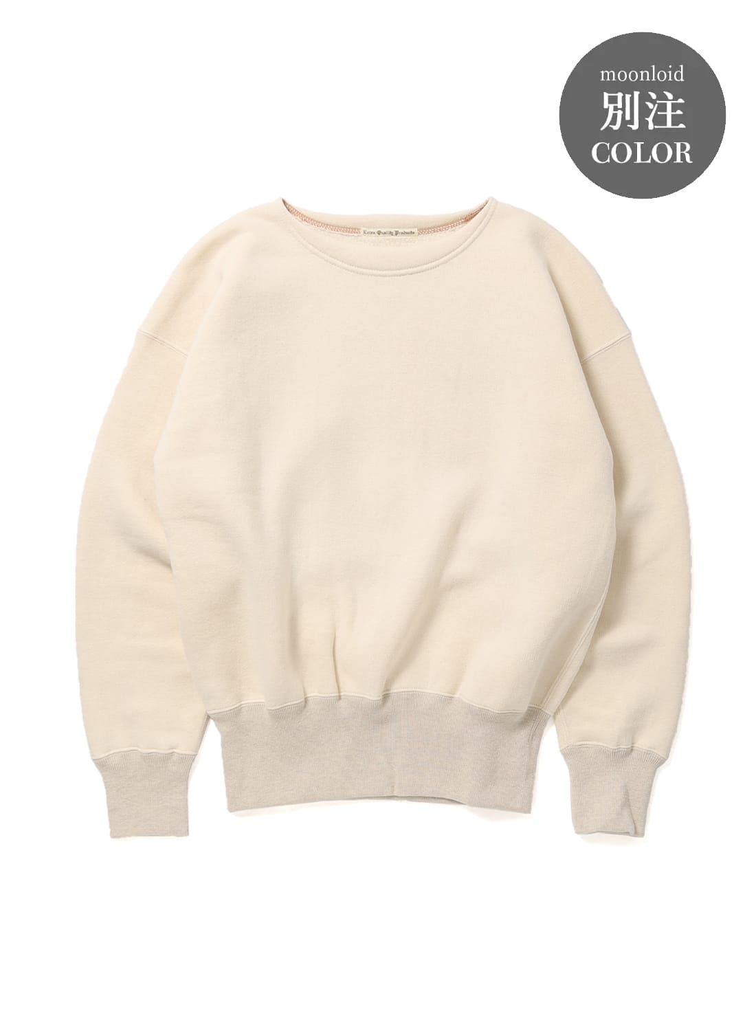 EXTRA COTTON FLEECE CREW NECK LONG SLEEVE|【別注カラー】エクストラ