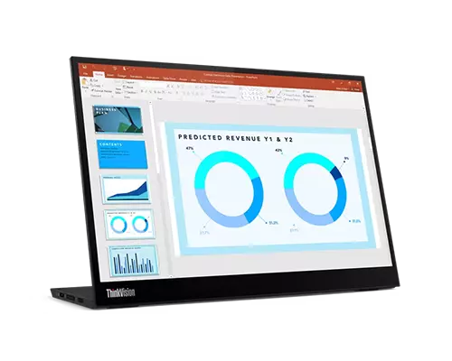ThinkVision M14d(14型モバイル/2240×1400/IPS/USB-C) | 63AAUAR6JP