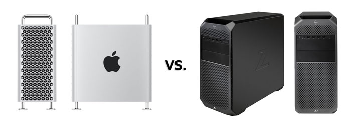 2019 Apple Mac Pro vs. HP Z-Series Workstations
