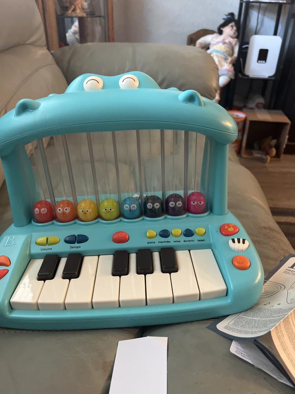 Hippo Pop | Toy Keyboard for Kids | B. toys