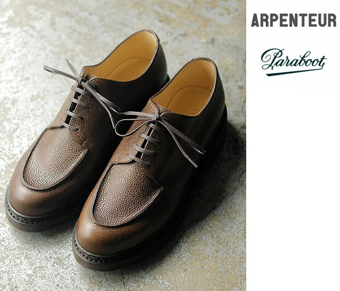 アーペントル ARPENTEUR パラブーツ別注 レザーシューズ グレイン