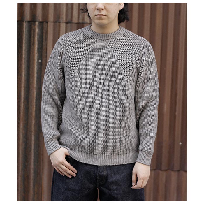 バトナー BATONER シグネチャー クルーネック セーター SIGNATURE CREW