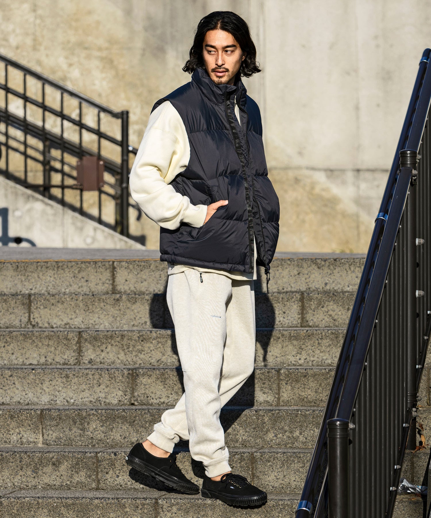 MENS】QUILTING DOWN VEST キルティング ダウンベスト / WINDSTOPPER(R