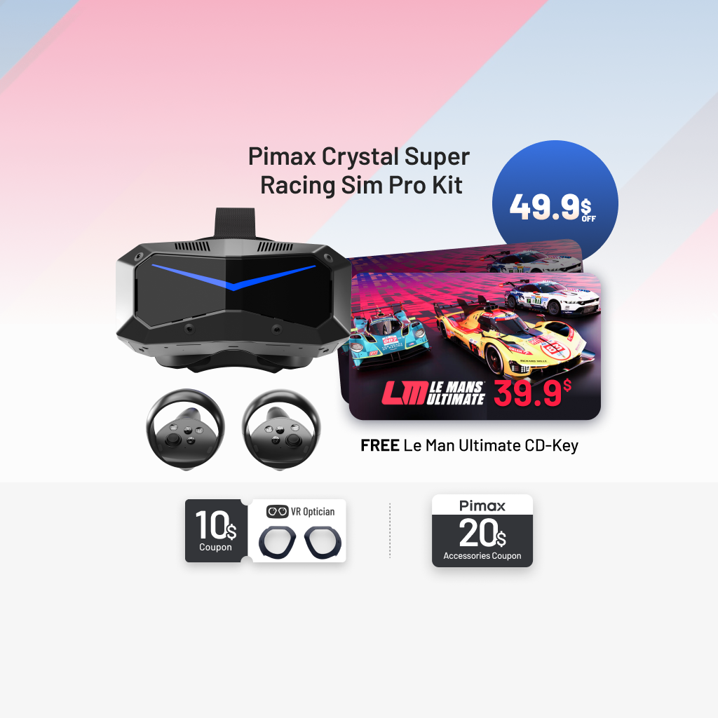 Pimax Crystal Super Comfort Pro kit – Pimax Store
