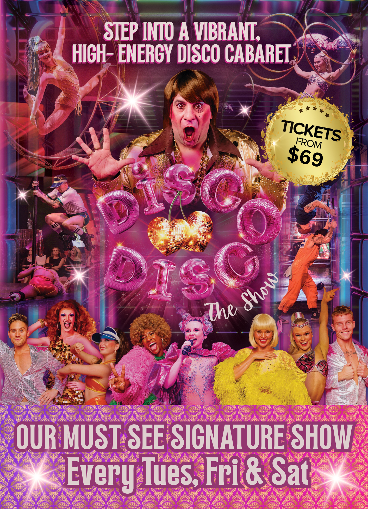 DISCO! DISCO! The Show! - Pink Flamingo Gold Coast