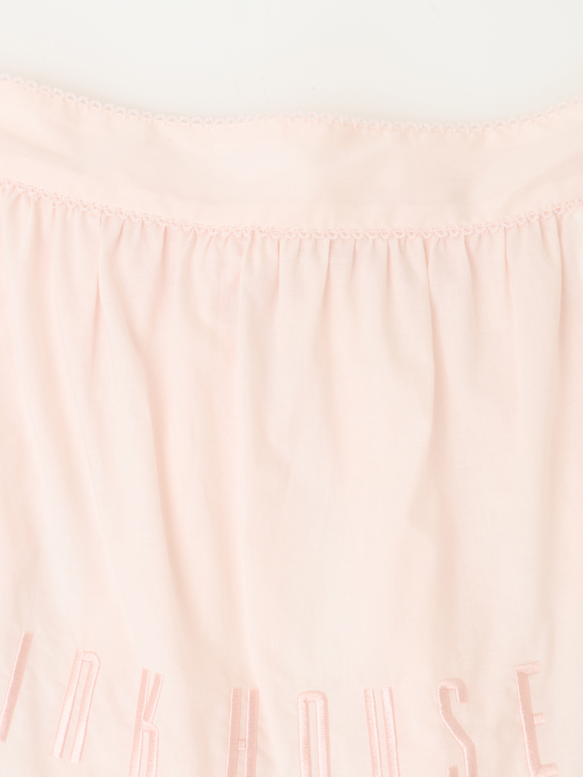 ロゴ刺繍エプロン｜ピンクハウスオフィシャルオンラインストア｜PINK