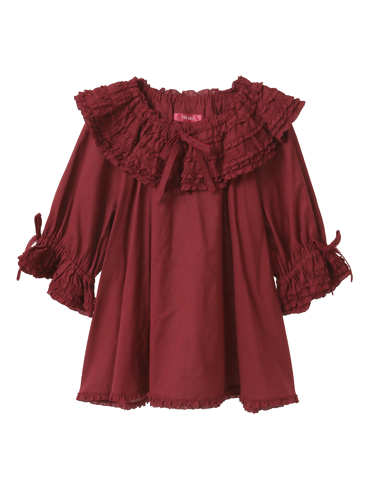 フリル襟付きブラウス｜ピンクハウスオフィシャルオンラインストア