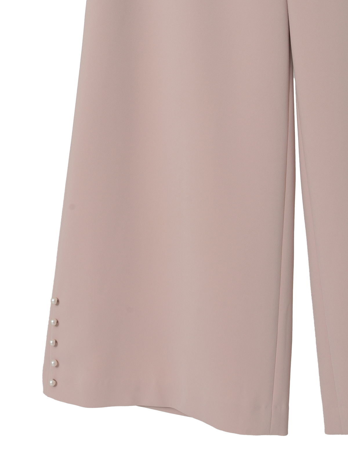 パール調釦アクセントワイドパンツ｜ピンクハウスオフィシャル