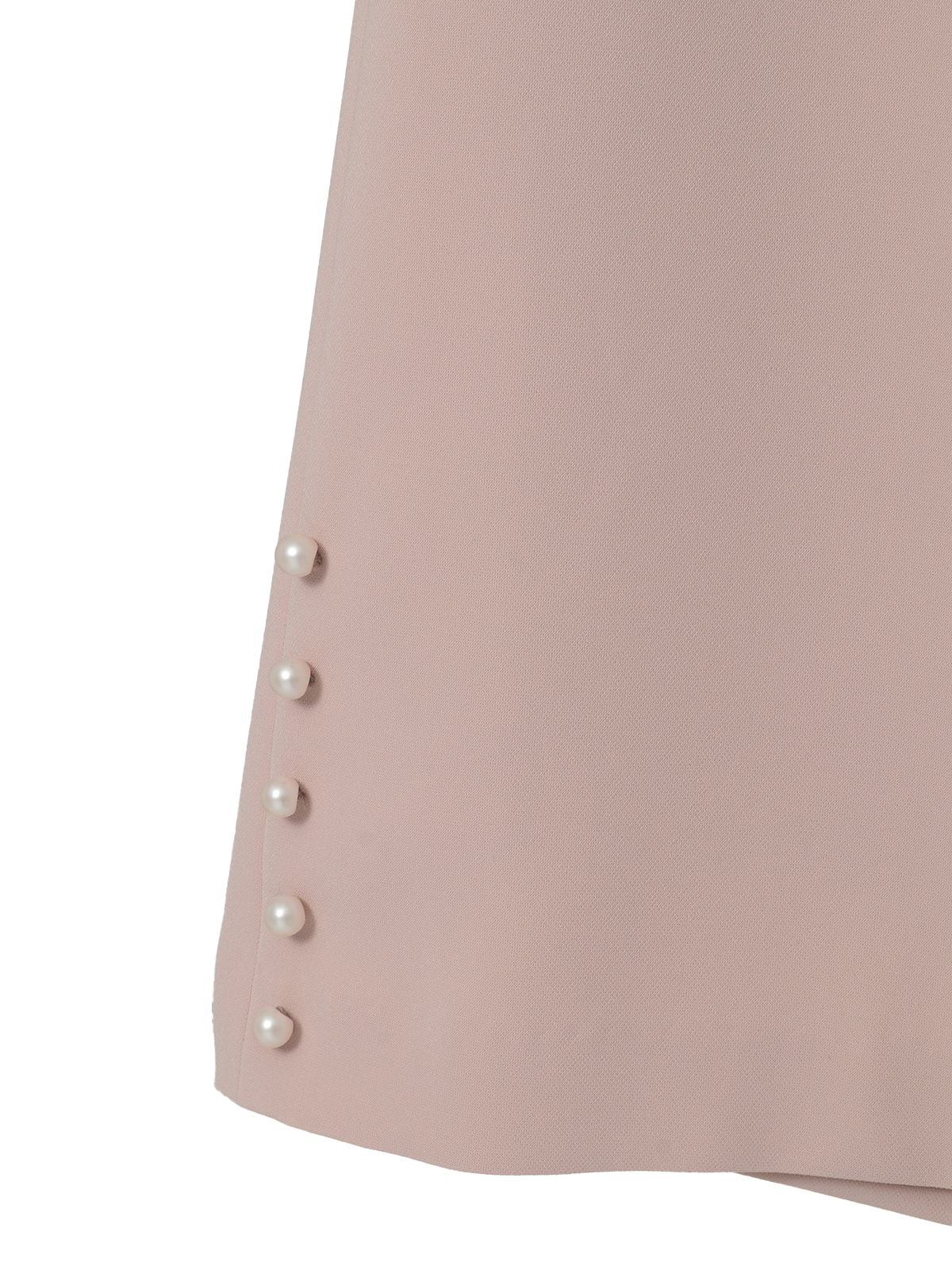 パール調釦アクセントワイドパンツ｜ピンクハウスオフィシャル