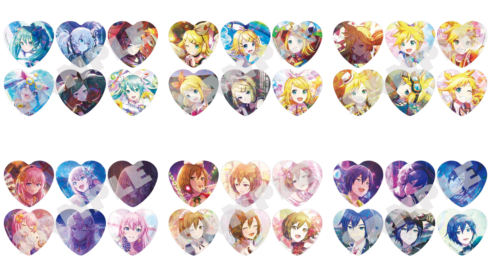 プロセカ」H/Art Collection 缶バッジ | セカイの案内人『プロセカ