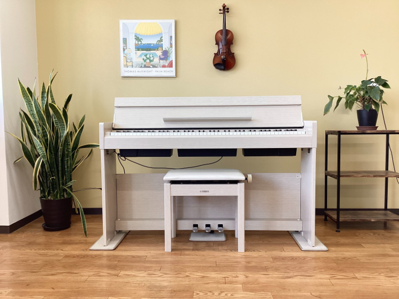 ヤマハ YDP-S34WA ホワイトアッシュ調 中古 電子ピアノ 88鍵盤 2019年