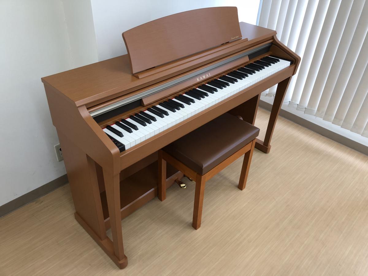電子ピアノ KAWAI CA13C 木製鍵盤 2012年製 中古 椅子付き チェリー調