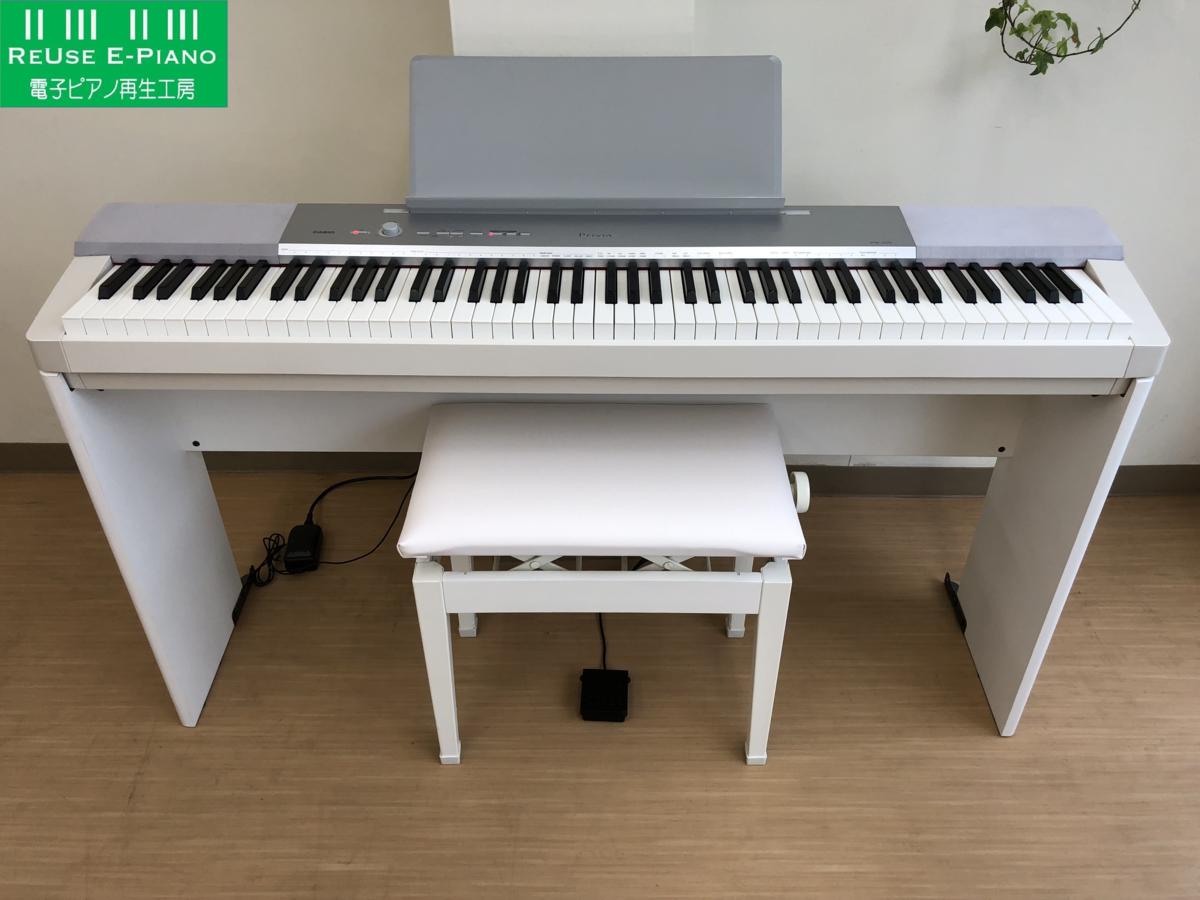 ①Casio Privia PX-120エレクトーン 電子ピアノ 中古(椅子別) CASIO