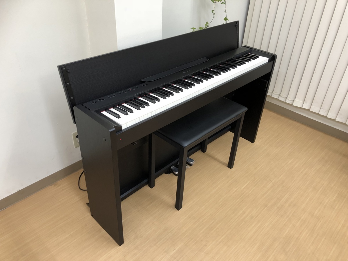 電子ピアノ CASIO PX-830BK 中古 2012年製 椅子付き ブラック カシオ