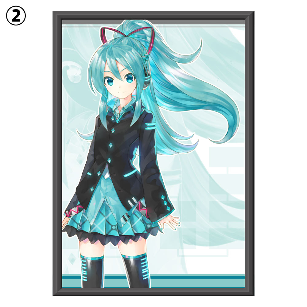 グッズ]初音ミク・クロニクル / 複製画（B5サイズ）｜初音ミク・クロニクル