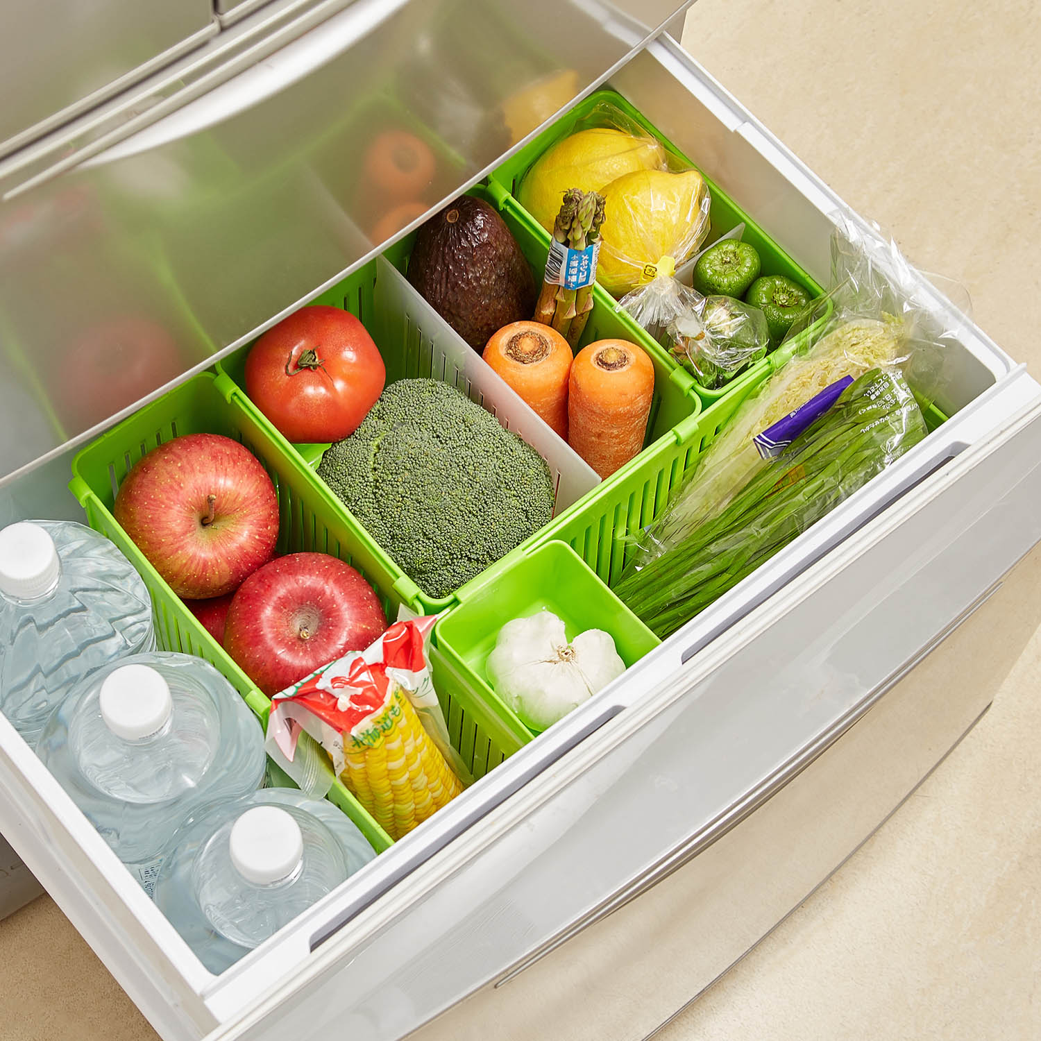 野菜室整理ケース（食器棚/冷蔵庫周り収納）｜通販のベルメゾンネット