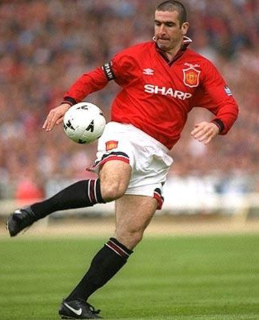 コリンシアン エリック・カントナ フィギュア ＜ OKAフットボール