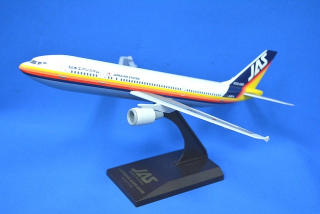 JAS エアバス A300-600R 1:200スケール RISESOON 台座付 （ 模型
