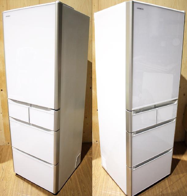 日立 片開き5ドア 右開きタイプ冷蔵庫 真空チルド Sシリーズ R-S4000H