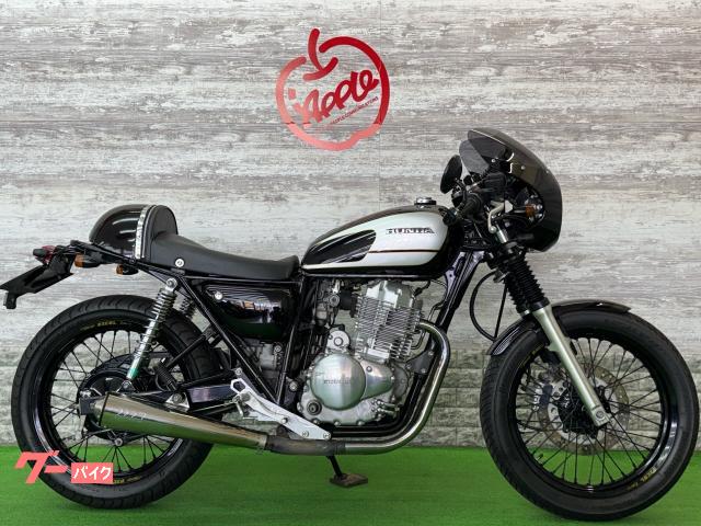 ホンダ CB400SS カフェ 前後エキセルリム スーパートラップ