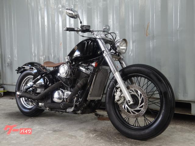 カワサキ バルカン400 車検有 クラシック スラッシュカットマフラー