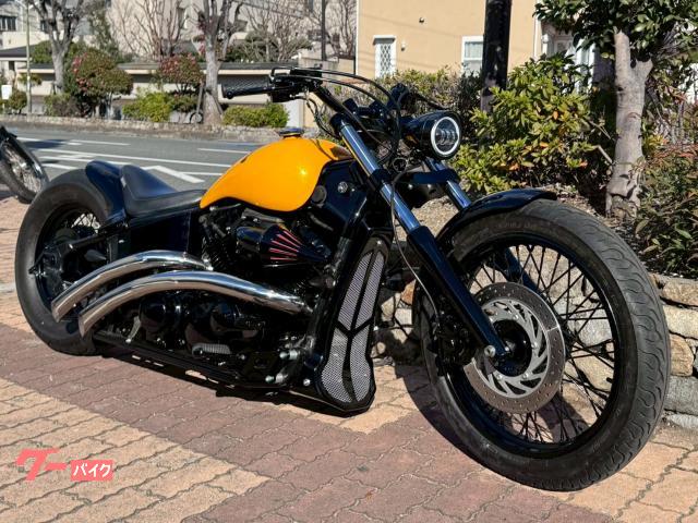 ヤマハ ドラッグスター400 ニューロッドブラック＆イエローフル