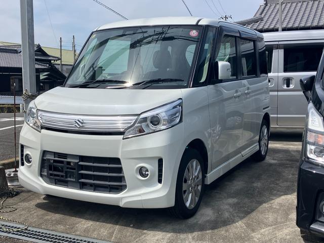 スズキ スペーシアカスタム XS レーダーブレーキサポート ナビ 両側