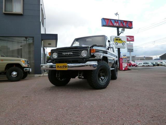 トヨタ ランドクルーザー70 ZX 後期型 リアLSD リフトUP公認