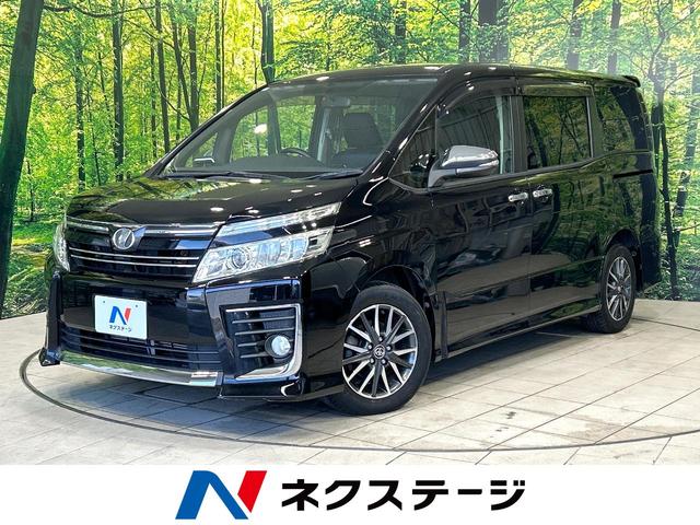トヨタ ヴォクシー ZS 煌 純正9型ナビ フリップダウンモニターの