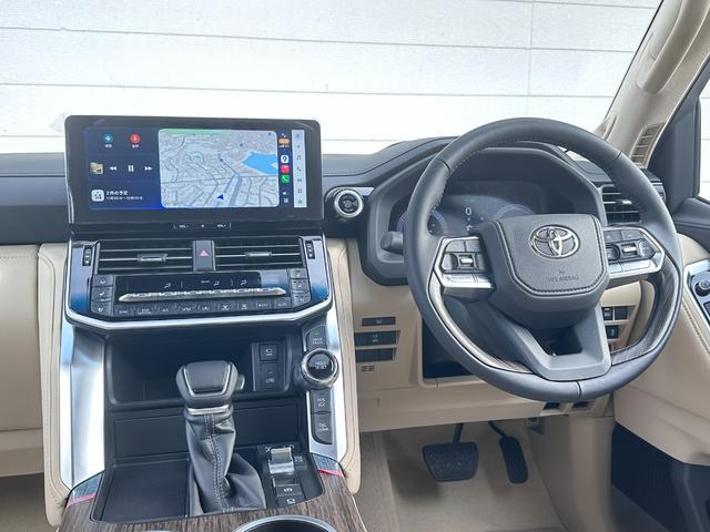 トヨタ ランドクルーザー ZX 4WD 改良後モデル 本革ベージュ内装