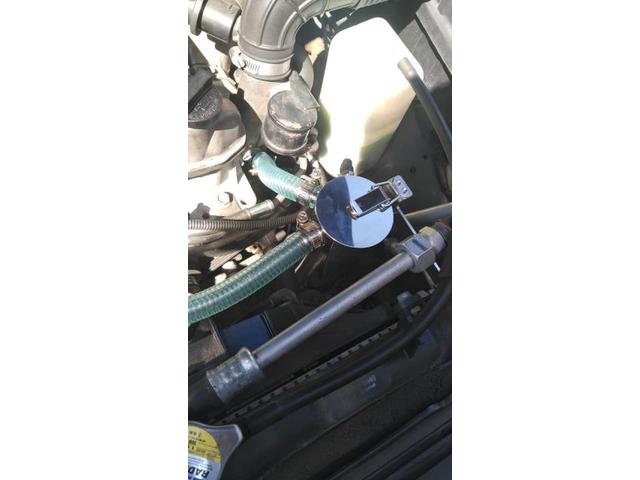 ジムニー JB23 オイルキャッチタンク取り付け メタルワークス