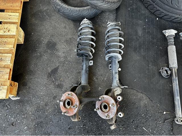 滋賀オートライフハノ マツダ「デミオ」(DY5W)の車高調取り付け