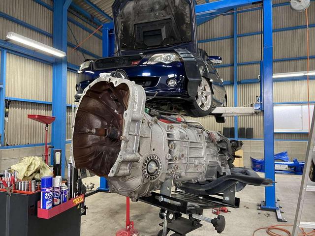 スバル レガシィB4 BL5 ターボ クラッチ交換 三重 鈴鹿 四日市 津 亀山