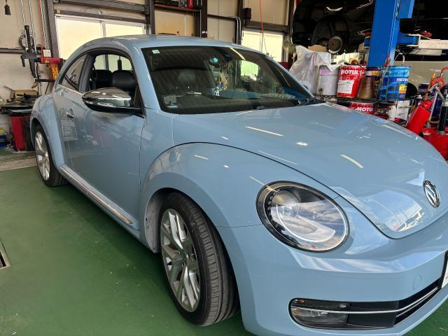 フォルクスワーゲン ザ・ビートル DBA-16CBZ エンジン不調 チェック