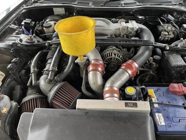 RX7 エアセパレータータンクか水漏れ 純正新品交換 クーラント充電