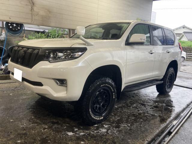 ランクルプラド150 リフトアップ ビルシュタインショック モトレージ製