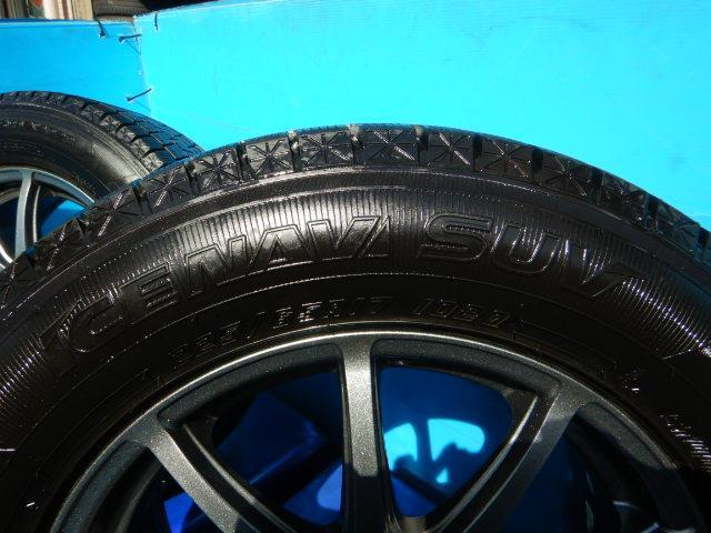 RAV4、エクストレイル、CX5などに装着できる17インチスタッドレス