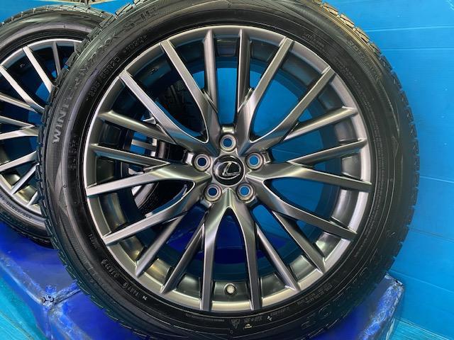 レクサスRX-Fスポーツ純正20インチのスタッドレスセット入庫です